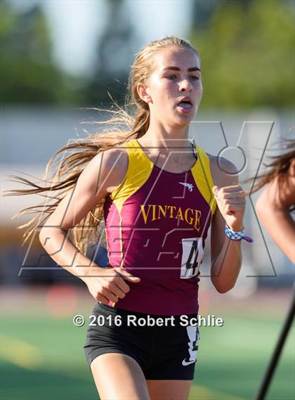 Thumbnail 1 in CIF SJS Masters Track and Field Championships (Girls Track Prelims) photogallery.