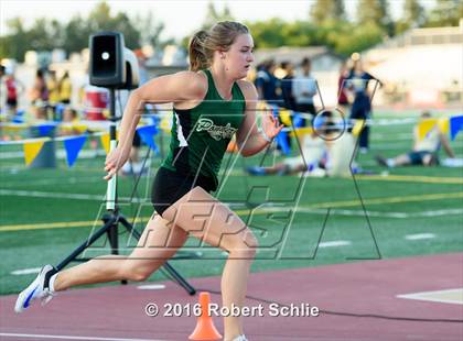 Thumbnail 3 in CIF SJS Masters Track and Field Championships (Girls Track Prelims) photogallery.