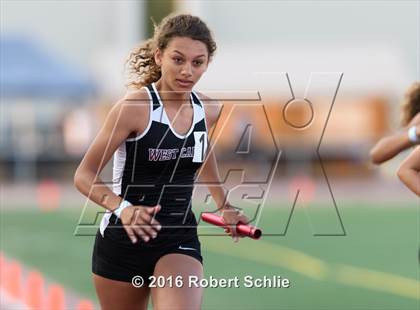 Thumbnail 3 in CIF SJS Masters Track and Field Championships (Girls Track Prelims) photogallery.