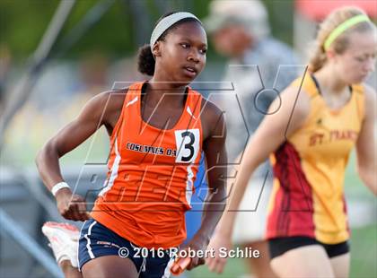 Thumbnail 1 in CIF SJS Masters Track and Field Championships (Girls Track Prelims) photogallery.