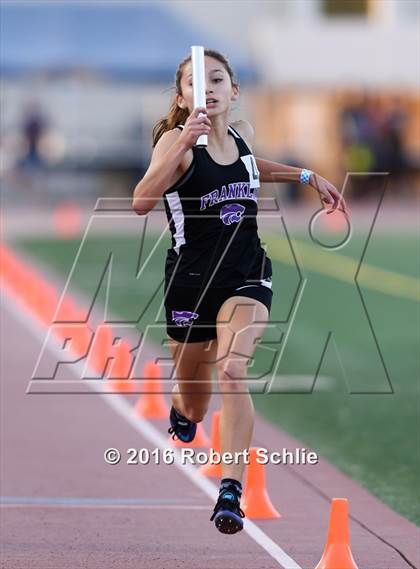 Thumbnail 2 in CIF SJS Masters Track and Field Championships (Girls Track Prelims) photogallery.