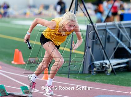 Thumbnail 1 in CIF SJS Masters Track and Field Championships (Girls Track Prelims) photogallery.