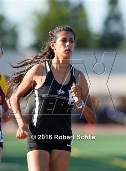 Thumbnail 3 in CIF SJS Masters Track and Field Championships (Girls Track Prelims) photogallery.