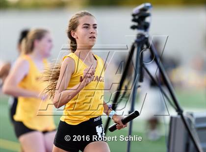 Thumbnail 2 in CIF SJS Masters Track and Field Championships (Girls Track Prelims) photogallery.