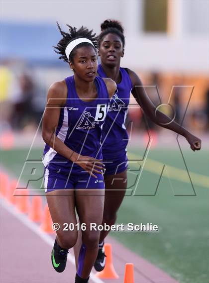 Thumbnail 3 in CIF SJS Masters Track and Field Championships (Girls Track Prelims) photogallery.