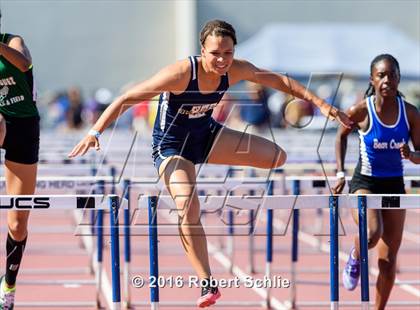 Thumbnail 3 in CIF SJS Masters Track and Field Championships (Girls Track Prelims) photogallery.