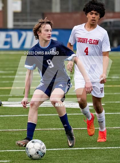 Thumbnail 3 in Lugoff-Elgin vs. Greer Middle College photogallery.