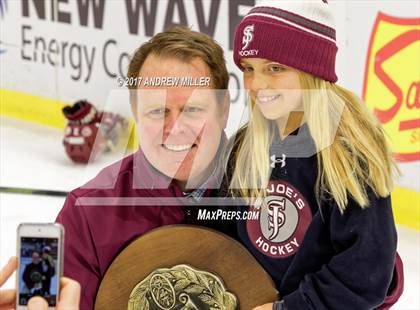 Thumbnail 2 in St. Anthony's vs. St. Joseph's Collegiate Institute (NYSCHSAA Final) photogallery.