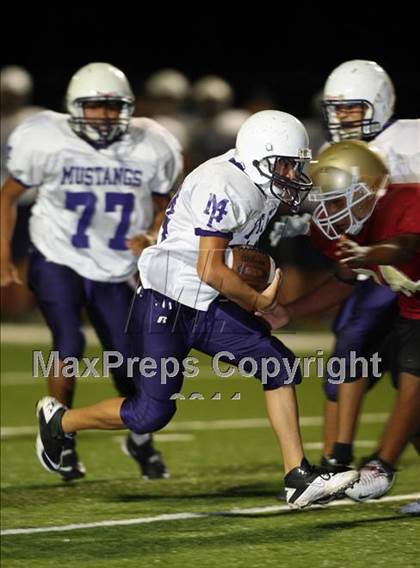 Thumbnail 3 in Marble Falls (A Team) @ Rouse (Maroon Team) photogallery.