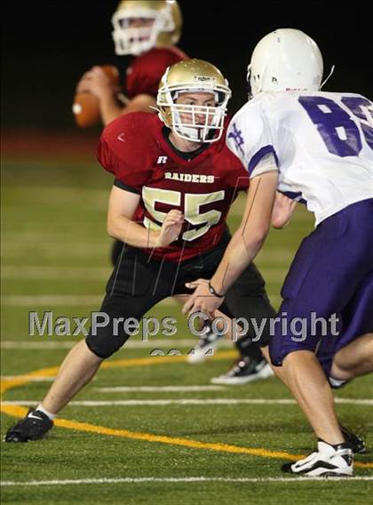Thumbnail 3 in Marble Falls (A Team) @ Rouse (Maroon Team) photogallery.