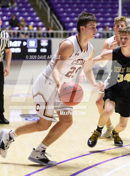 Thumbnail 2 in Cedar vs. Desert Hills (UHSAA 4A Quarterfinal) photogallery.