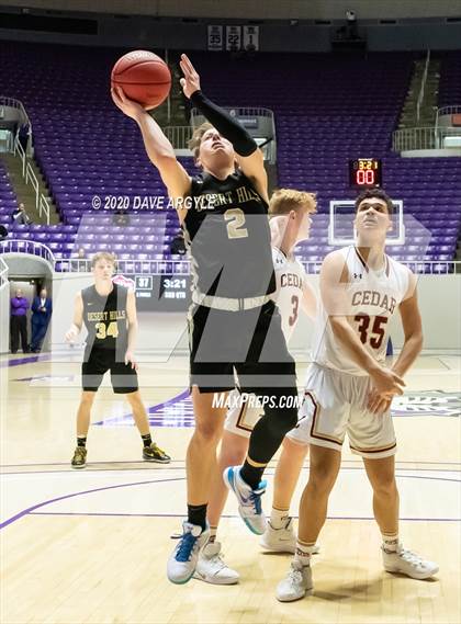 Thumbnail 3 in Cedar vs. Desert Hills (UHSAA 4A Quarterfinal) photogallery.