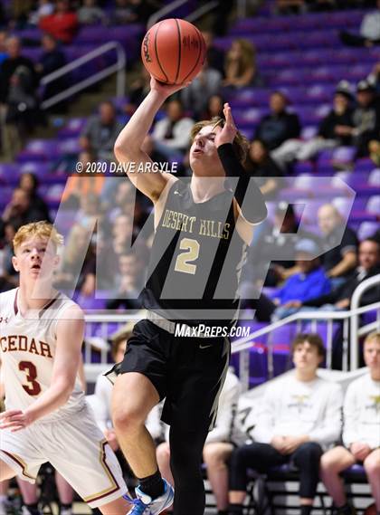 Thumbnail 3 in Cedar vs. Desert Hills (UHSAA 4A Quarterfinal) photogallery.