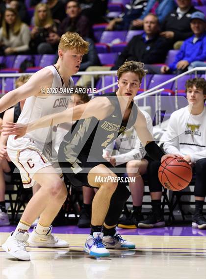 Thumbnail 1 in Cedar vs. Desert Hills (UHSAA 4A Quarterfinal) photogallery.