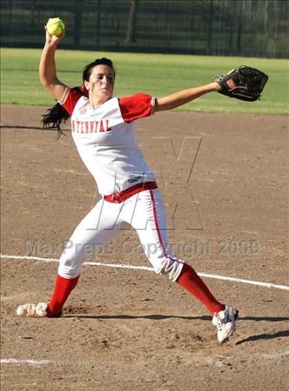Thumbnail 1 in Centennial @ Buchanan (CIF CS D1 Playoffs) photogallery.