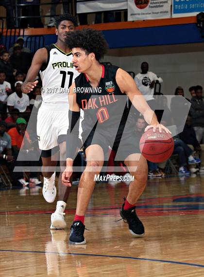 Thumbnail 3 in Prolific Prep Academy vs. Oak Hill Academy (Chick-fil-a Classic) photogallery.
