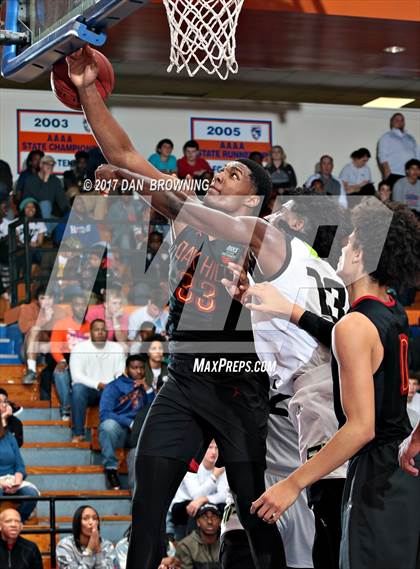 Thumbnail 2 in Prolific Prep Academy vs. Oak Hill Academy (Chick-fil-a Classic) photogallery.