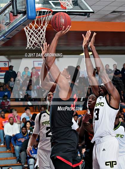 Thumbnail 1 in Prolific Prep Academy vs. Oak Hill Academy (Chick-fil-a Classic) photogallery.