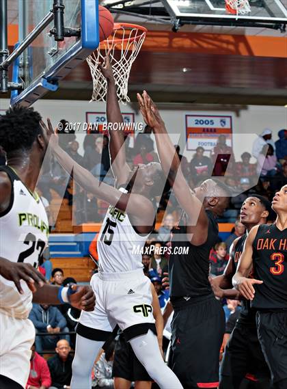 Thumbnail 3 in Prolific Prep Academy vs. Oak Hill Academy (Chick-fil-a Classic) photogallery.