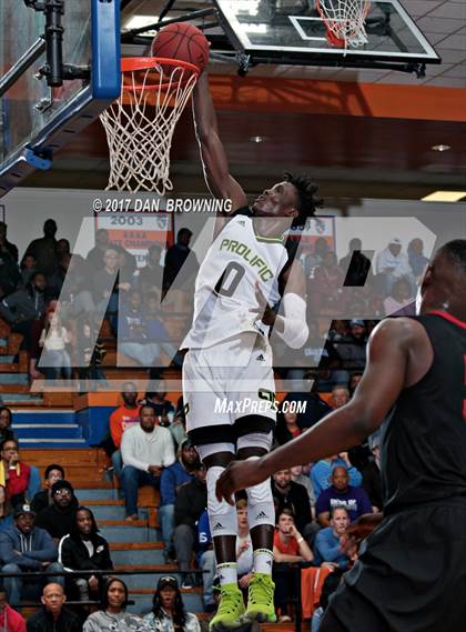 Thumbnail 3 in Prolific Prep Academy vs. Oak Hill Academy (Chick-fil-a Classic) photogallery.