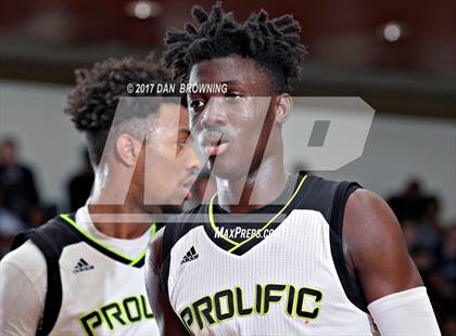 Thumbnail 1 in Prolific Prep Academy vs. Oak Hill Academy (Chick-fil-a Classic) photogallery.
