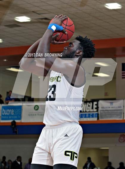 Thumbnail 2 in Prolific Prep Academy vs. Oak Hill Academy (Chick-fil-a Classic) photogallery.