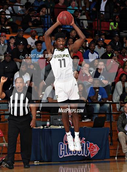 Thumbnail 1 in Prolific Prep Academy vs. Oak Hill Academy (Chick-fil-a Classic) photogallery.