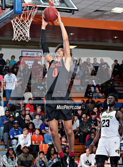 Thumbnail 2 in Prolific Prep Academy vs. Oak Hill Academy (Chick-fil-a Classic) photogallery.