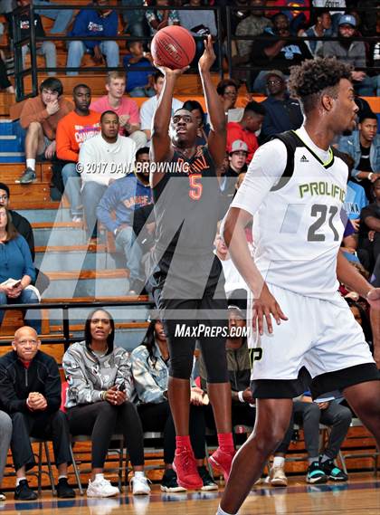 Thumbnail 2 in Prolific Prep Academy vs. Oak Hill Academy (Chick-fil-a Classic) photogallery.
