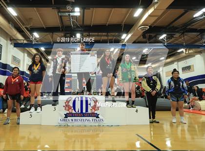 Thumbnail 1 in CIF SS Girls Wrestling Championships (Finals) photogallery.