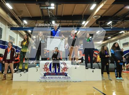 Thumbnail 1 in CIF SS Girls Wrestling Championships (Finals) photogallery.