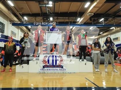 Thumbnail 1 in CIF SS Girls Wrestling Championships (Finals) photogallery.