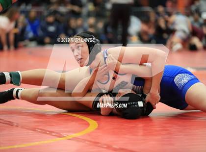 Thumbnail 1 in CIF SS Girls Wrestling Championships (Finals) photogallery.