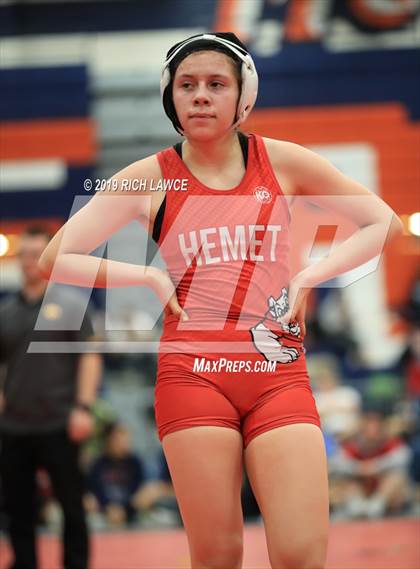 Thumbnail 2 in CIF SS Girls Wrestling Championships (Finals) photogallery.