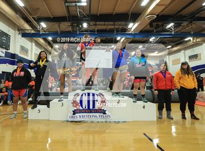Thumbnail 2 in CIF SS Girls Wrestling Championships (Finals) photogallery.
