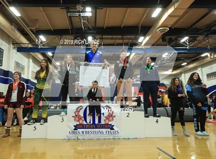 Thumbnail 3 in CIF SS Girls Wrestling Championships (Finals) photogallery.