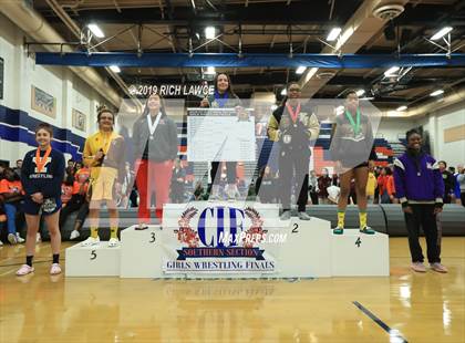 Thumbnail 1 in CIF SS Girls Wrestling Championships (Finals) photogallery.