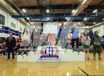 Thumbnail 2 in CIF SS Girls Wrestling Championships (Finals) photogallery.
