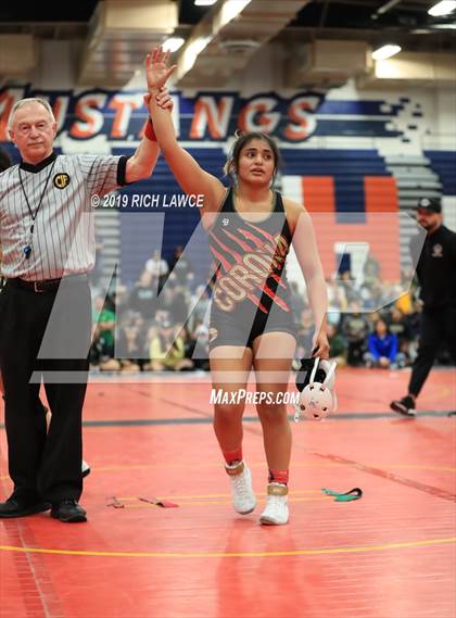 Thumbnail 3 in CIF SS Girls Wrestling Championships (Finals) photogallery.