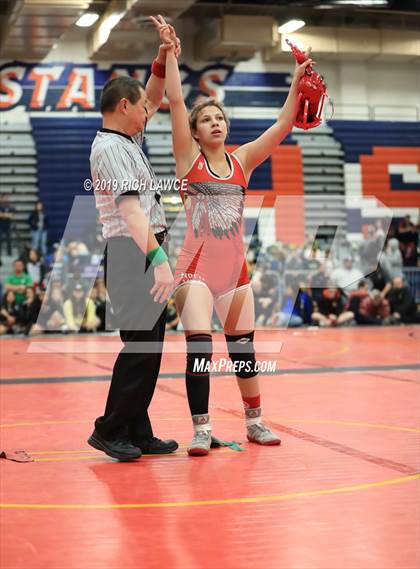 Thumbnail 1 in CIF SS Girls Wrestling Championships (Finals) photogallery.