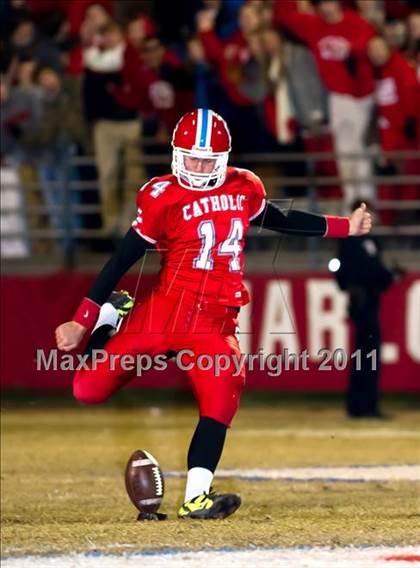 Thumbnail 2 in Charlotte Catholic vs. Marvin Ridge photogallery.