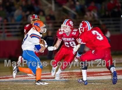 Thumbnail 1 in Charlotte Catholic vs. Marvin Ridge photogallery.