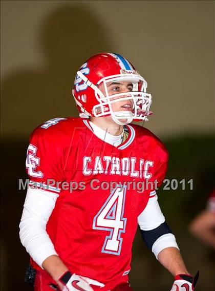 Thumbnail 2 in Charlotte Catholic vs. Marvin Ridge photogallery.