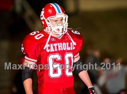 Thumbnail 1 in Charlotte Catholic vs. Marvin Ridge photogallery.