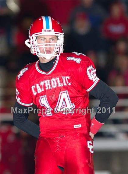 Thumbnail 3 in Charlotte Catholic vs. Marvin Ridge photogallery.