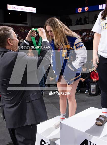 Thumbnail 2 in CIF State Wrestling Girls Championships (Podium Awards) photogallery.