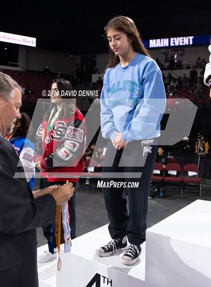 Thumbnail 3 in CIF State Wrestling Girls Championships (Podium Awards) photogallery.