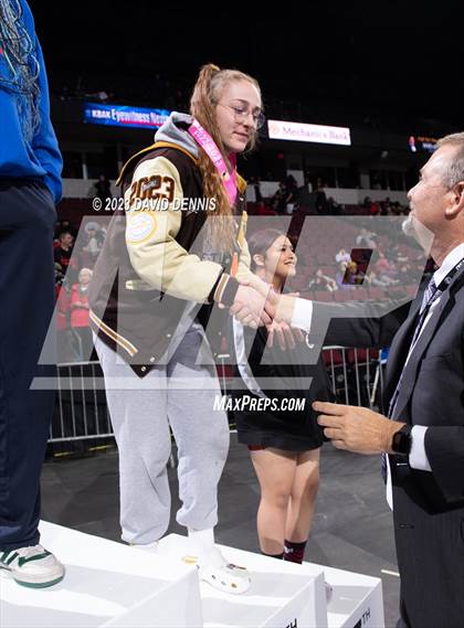 Thumbnail 2 in CIF State Wrestling Girls Championships (Podium Awards) photogallery.