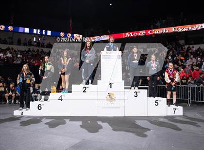 Thumbnail 3 in CIF State Wrestling Girls Championships (Podium Awards) photogallery.
