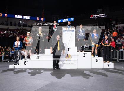 Thumbnail 2 in CIF State Wrestling Girls Championships (Podium Awards) photogallery.